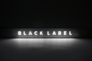 Illuminated Door Sill - Black Label