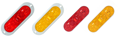 Oval LED Trailer Lights